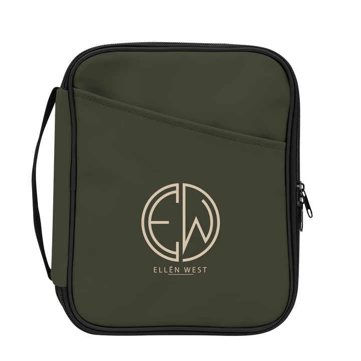 Hudson rPET Leatherette Tech Organizer