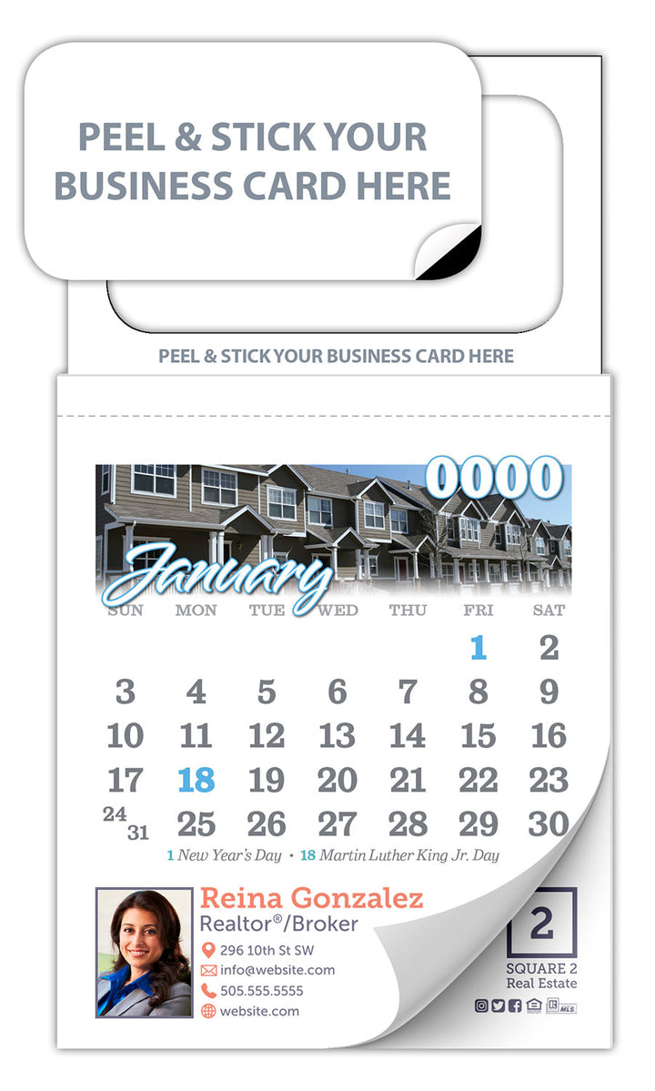 Magnetic Calendar (MBC) - All-Custom Design (3.5x6.25)