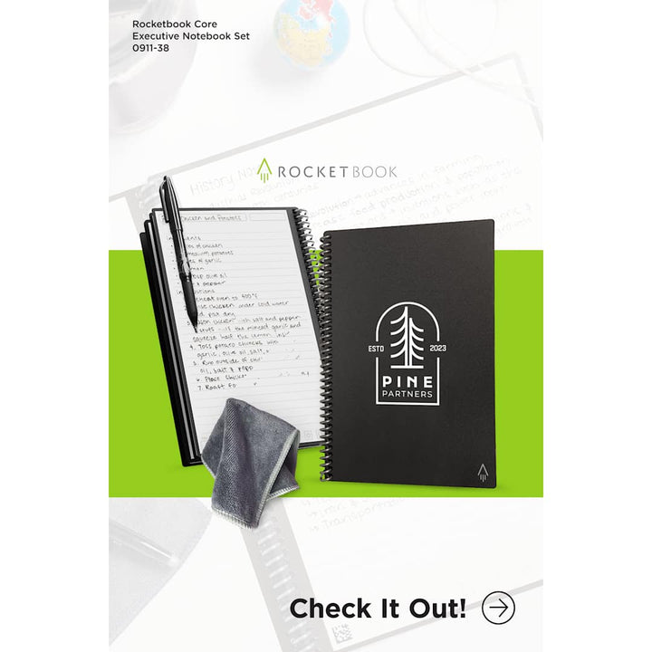 Rocketbook Core Executive Notebook Set