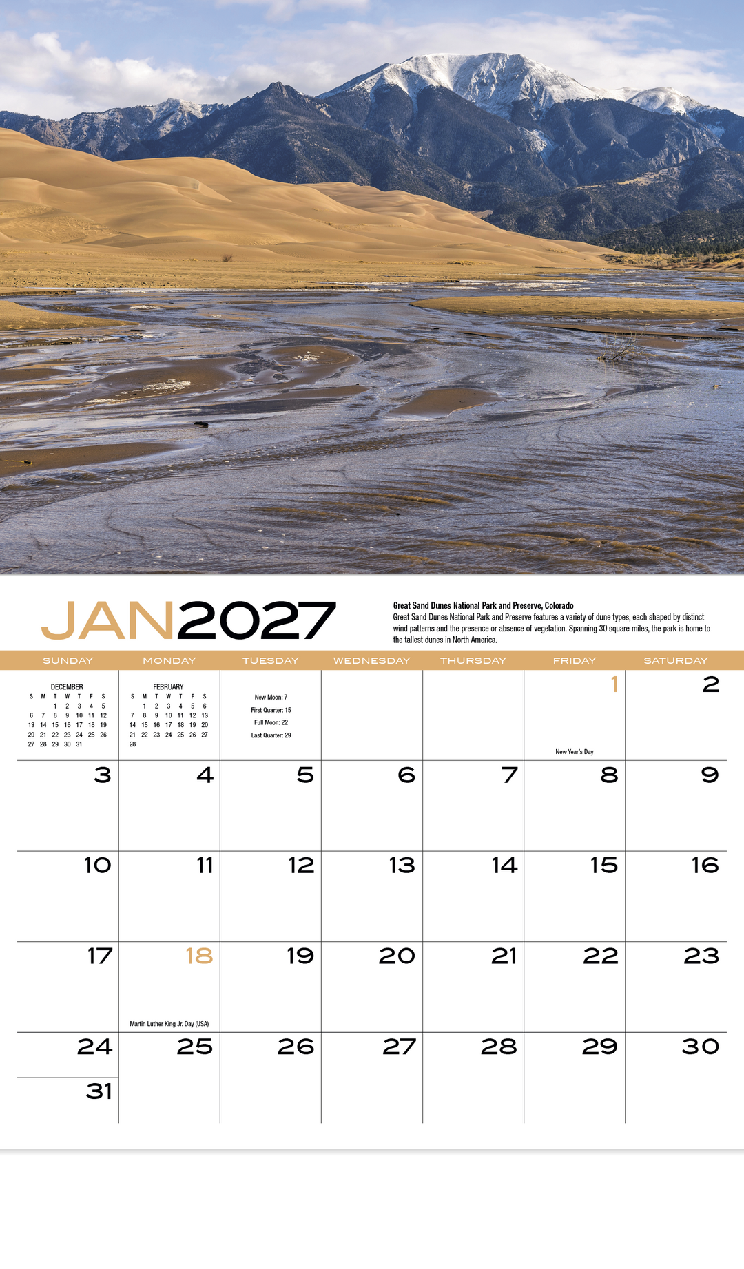 HotLine® Products Earth Appointment Calendar - Stapled