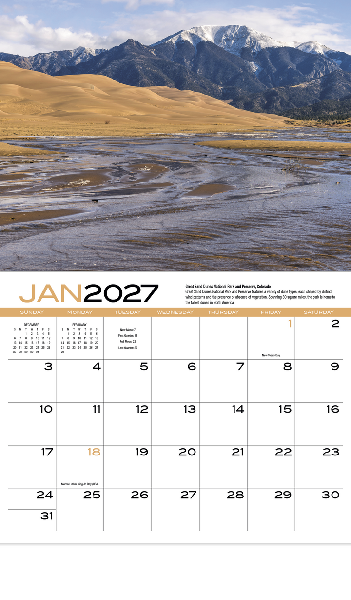HotLine® Products Earth Appointment Calendar - Stapled