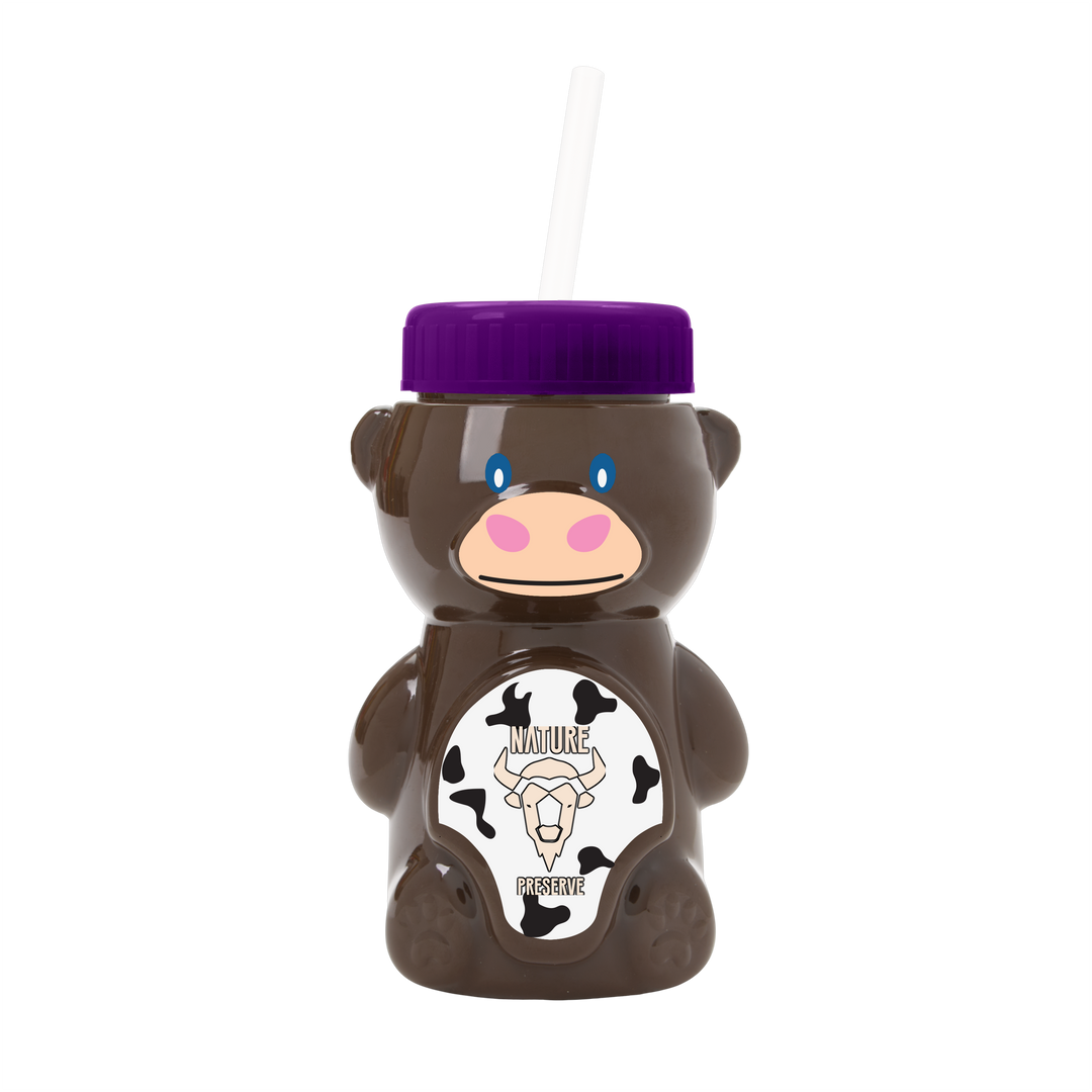 Cubbie RPET Bottle with Straw Lid - 20 oz.