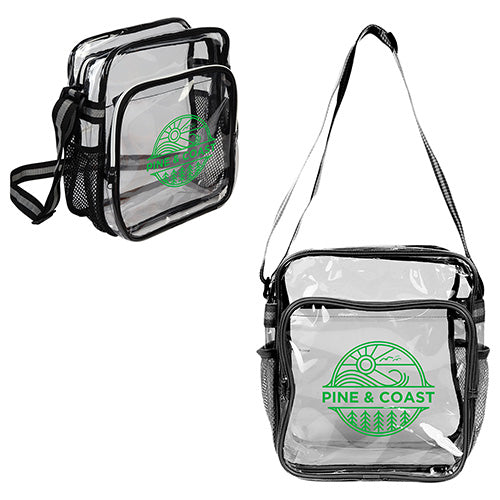 Diamond Clear TPU Messenger Bag