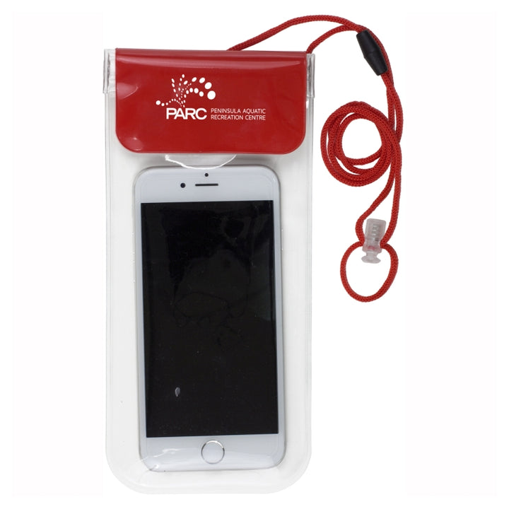 "Truckee" Clear Touch Through Water-Resistant Cell Phone and Accessories Carrying Case