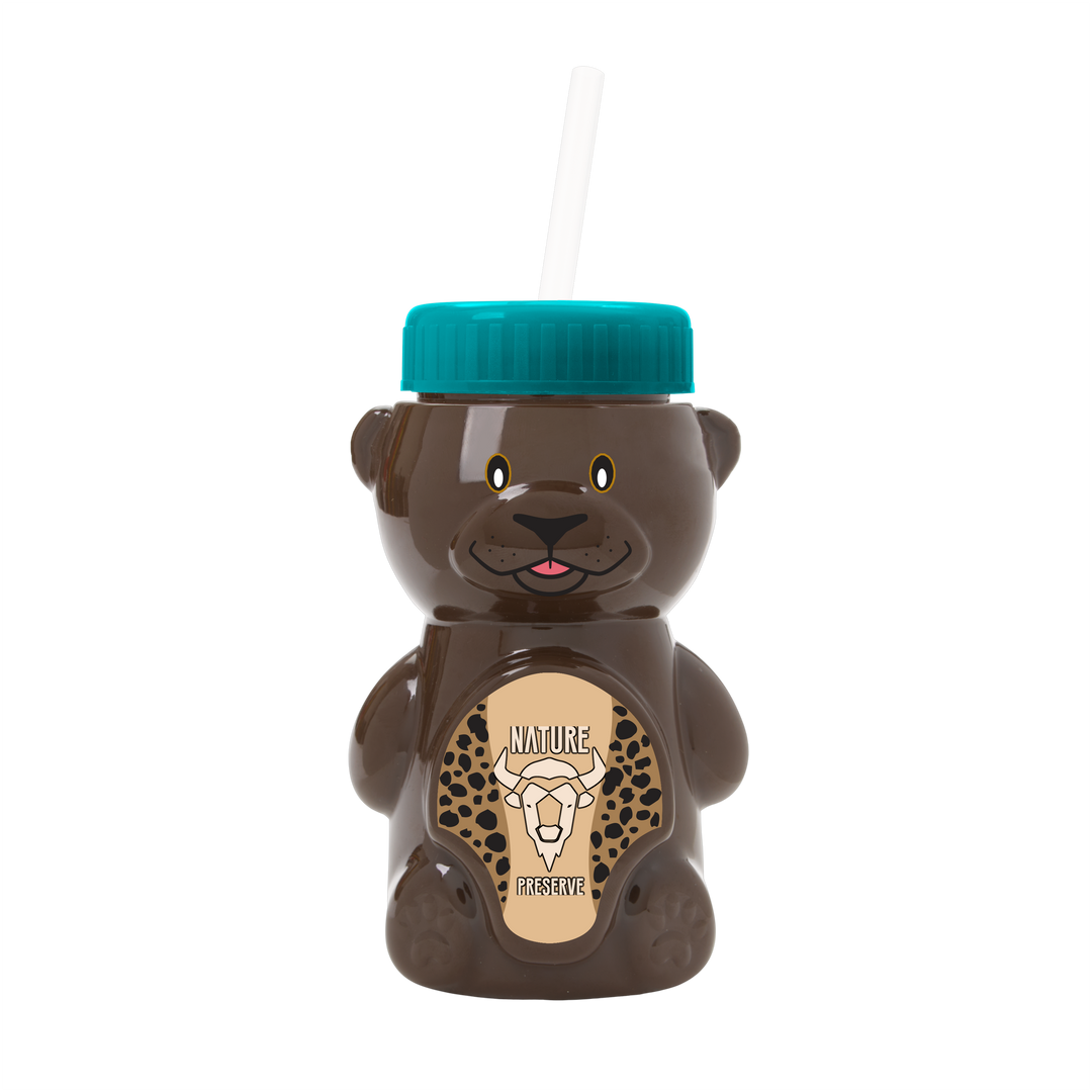 Cubbie RPET Bottle with Straw Lid - 20 oz.