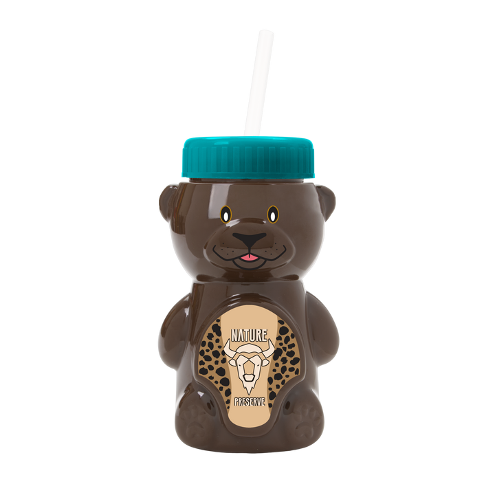 Cubbie RPET Bottle with Straw Lid - 20 oz.