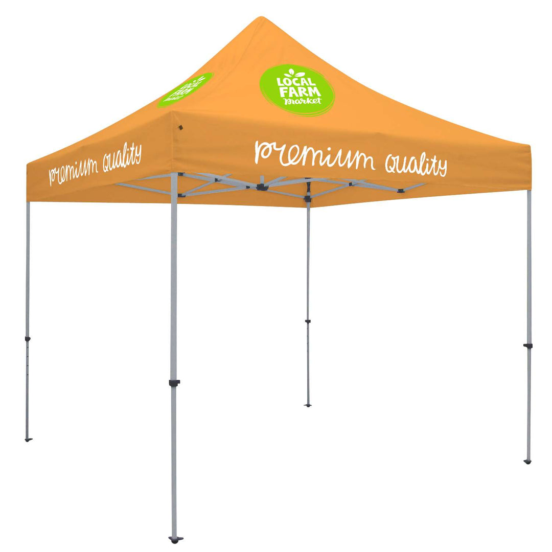 10' Deluxe Tent Kit (Full-Color Imprint, 4 Locations)