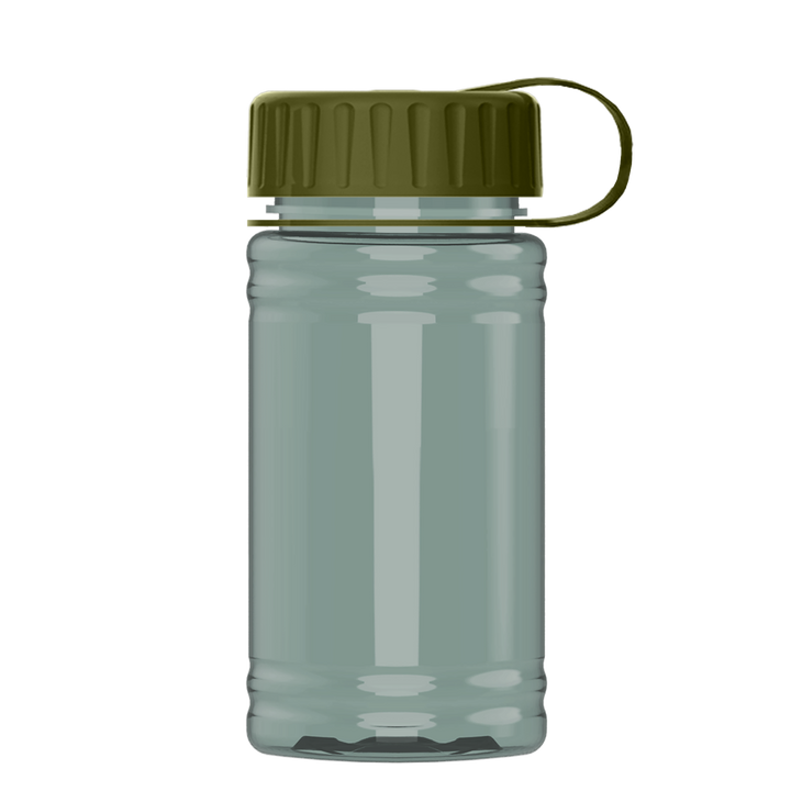 Mini RPET Bottle with Tethered Lid - 16 oz.