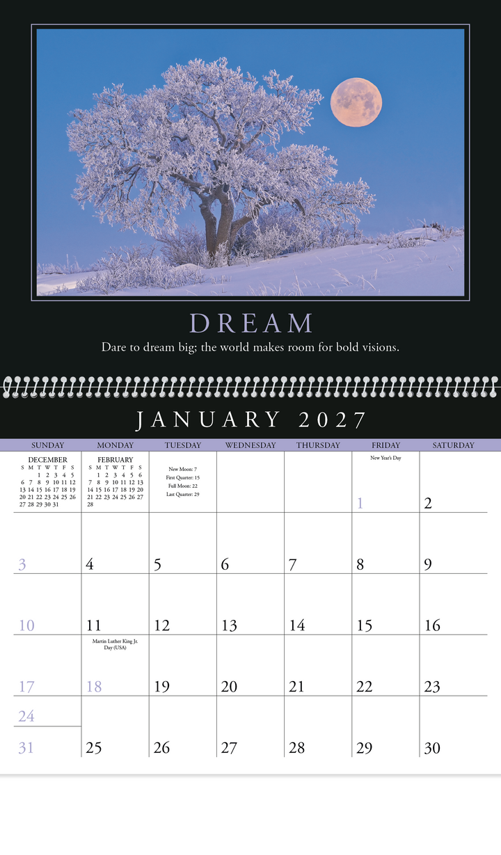 Triumph® Calendars Motivations Calendar