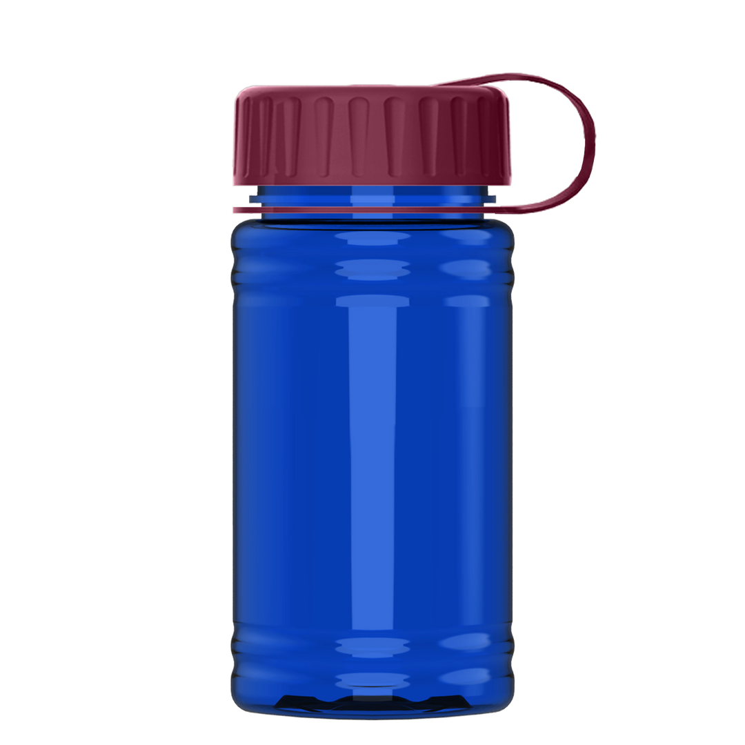 Mini RPET Bottle with Tethered Lid - 16 oz.