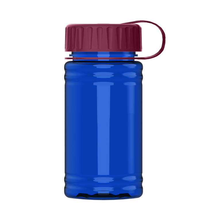 Mini RPET Bottle with Tethered Lid - 16 oz.