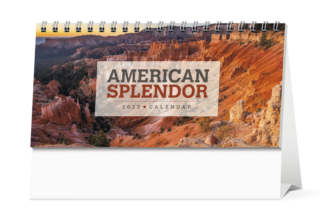Triumph® Calendars American Splendor Desk Calendar