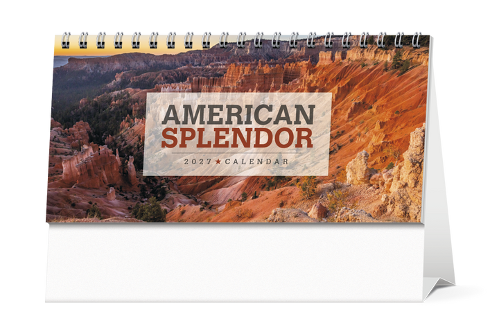 Triumph® Calendars American Splendor Desk Calendar