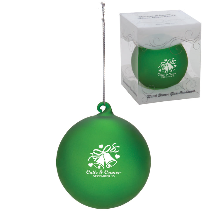Hand Blown Glass Ornament