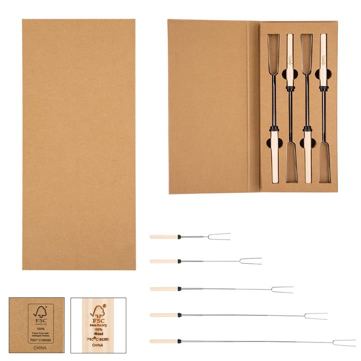 Hot Dogs 7 S'Mores Skewer Set