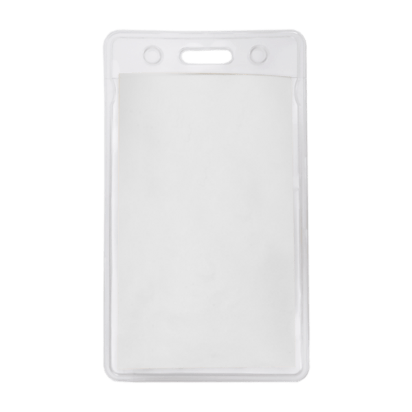 2" x 3 1/2" Blank Small Vertical Vinyl Pouch
