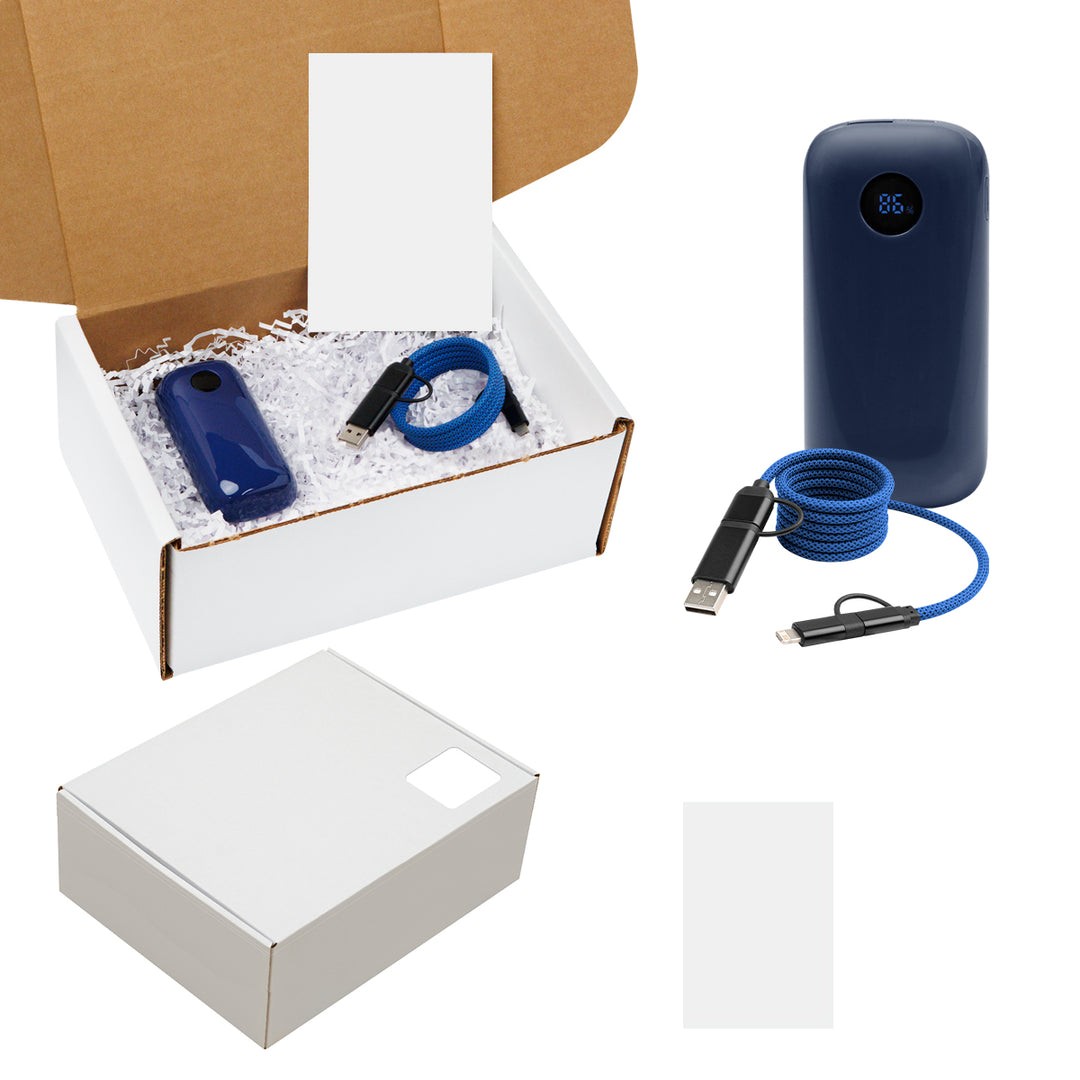 10,000 mAh Power Bank & Quick Charging Cable Kit