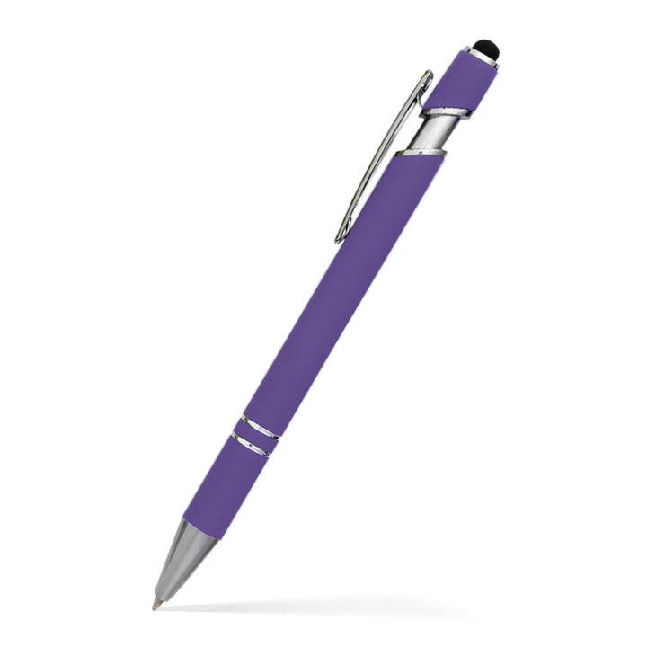 Alexandria Stylus Satin Soft Touch Click Metal Pen