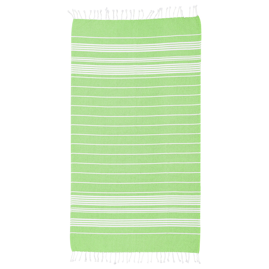 Recycled Beach Blanket With Tassel Fringe