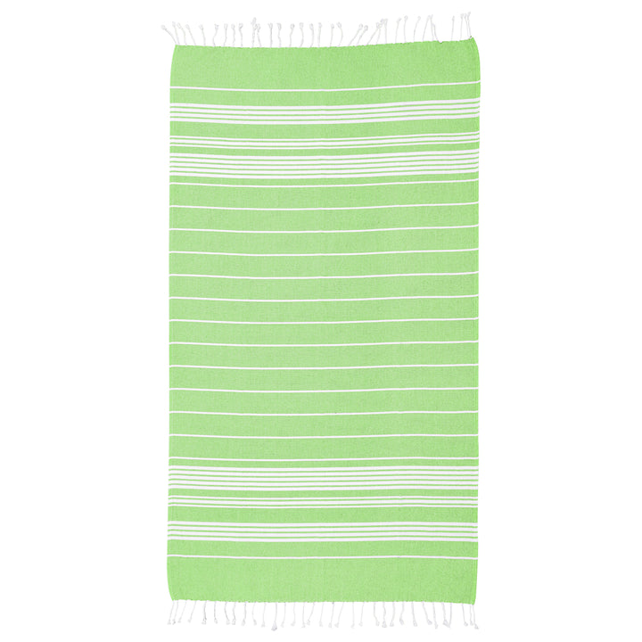 Recycled Beach Blanket With Tassel Fringe