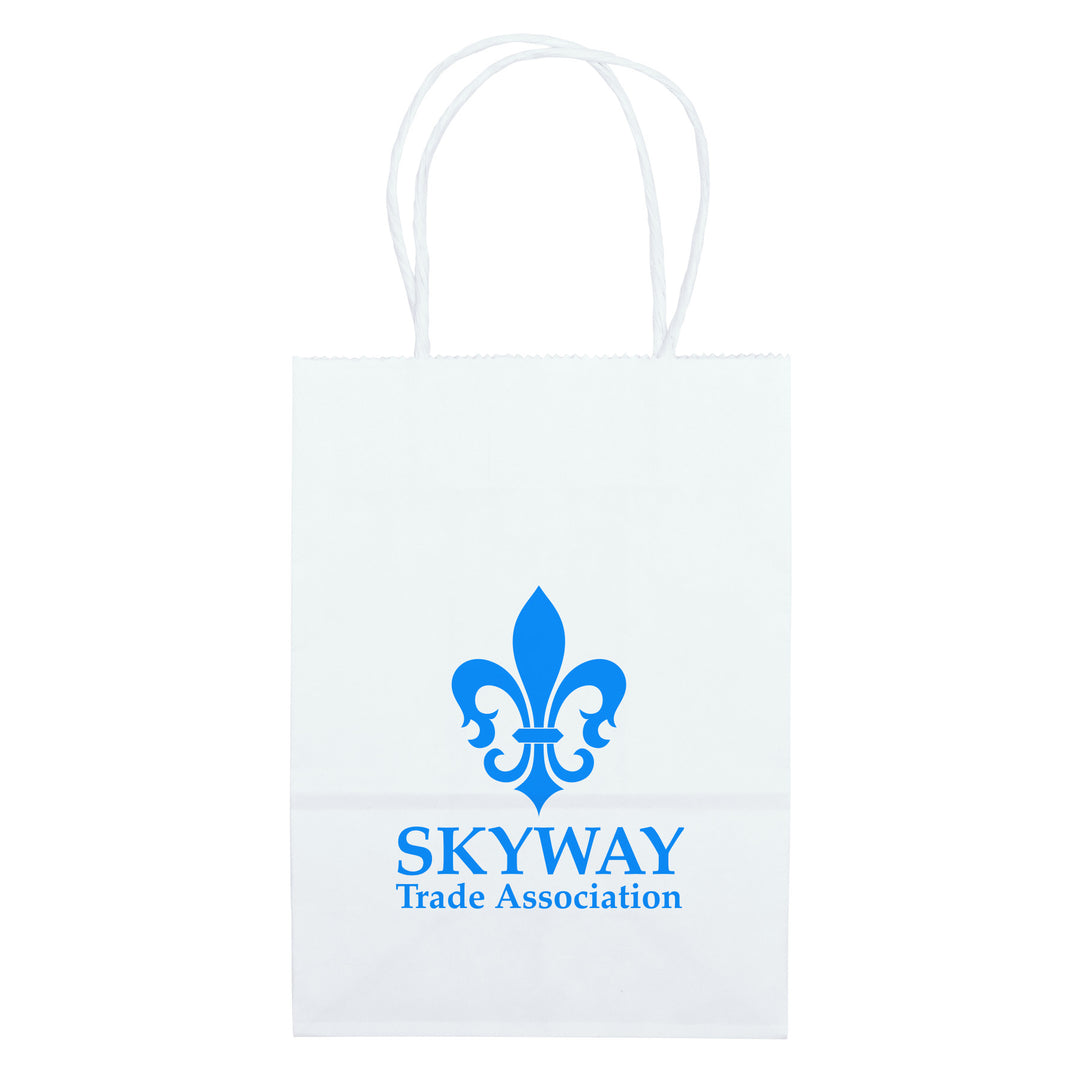 Pup - White Shopper - Flexo Ink Print