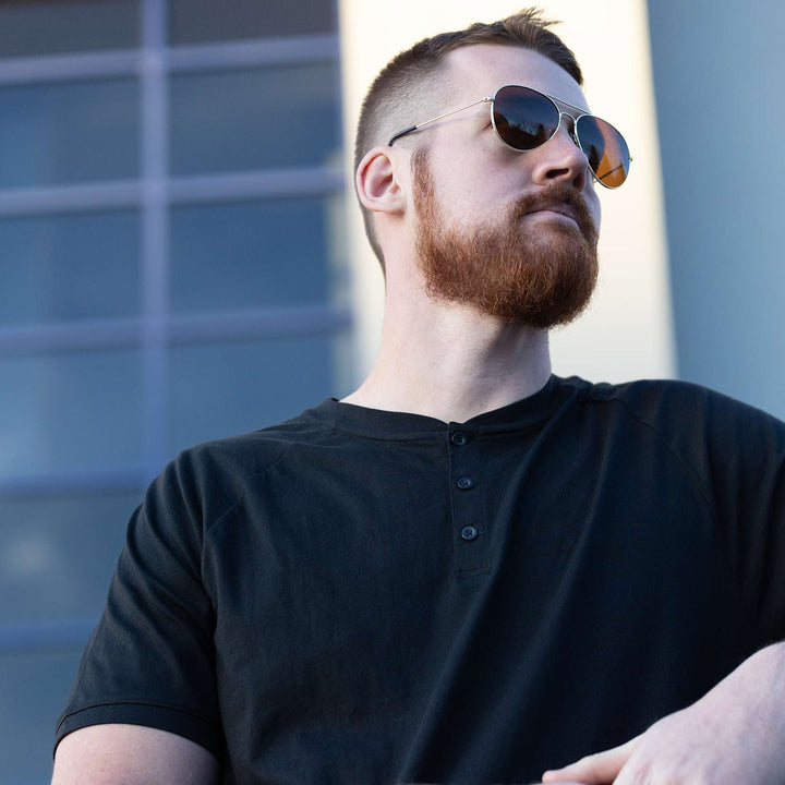 Stunkel Recycled Aviator Sunglasses