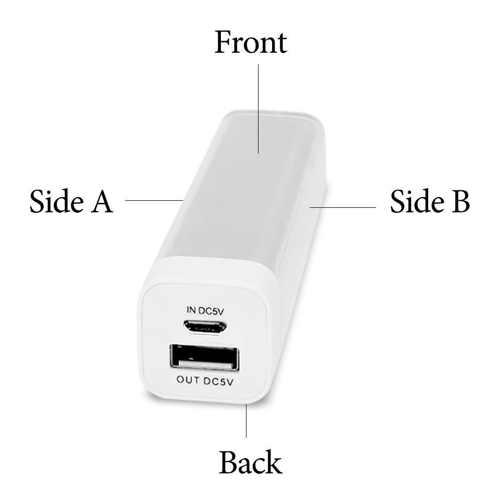Arcadia Translucent Power Bank 2200