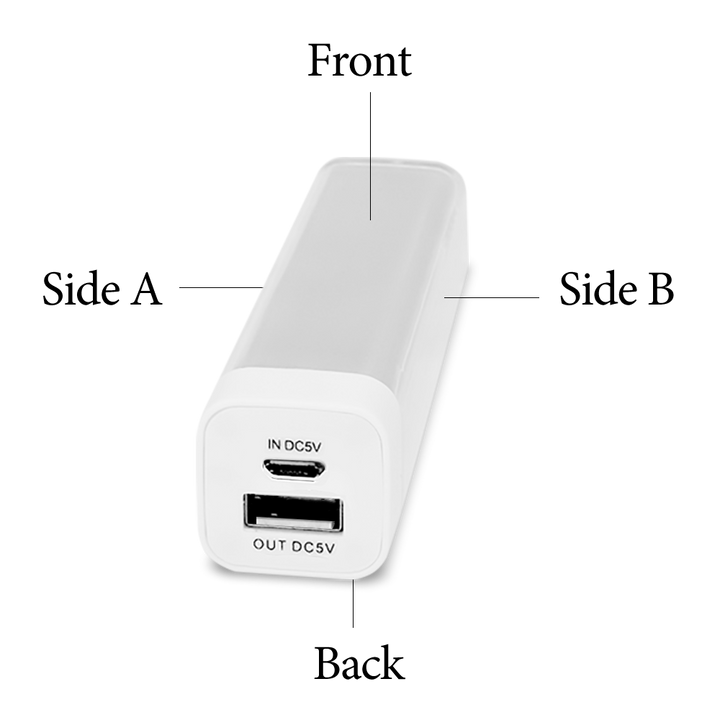 Arcadia Translucent Power Bank 2200
