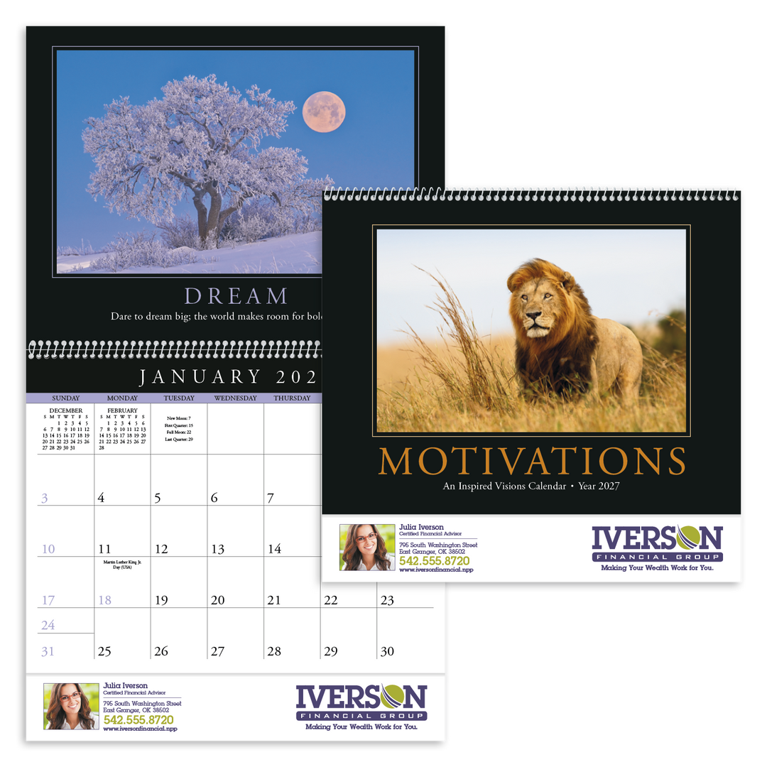 Triumph® Calendars Motivations Calendar