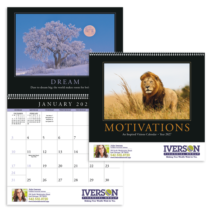 Triumph® Calendars Motivations Calendar