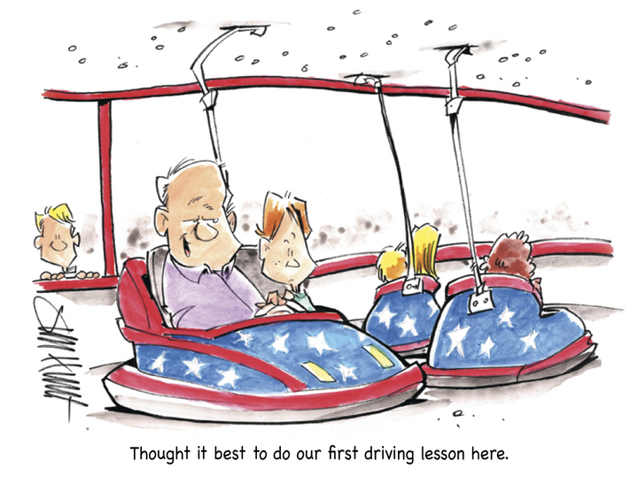 Good Value™ Laughing It Up - Stapled Calendar