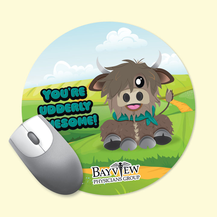 Origin'L Fabric 8" Round x1/4" MousePad