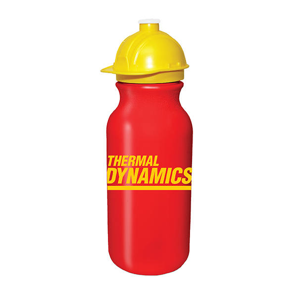 20 oz. Value Cycle Bottle w/ Safety Helmet Push 'n Pull Cap