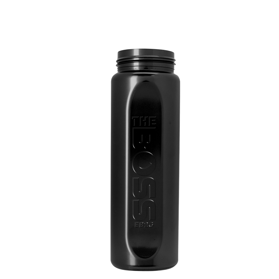 Boss Embossed RPET Bottle with Grip Lid - 26 oz.