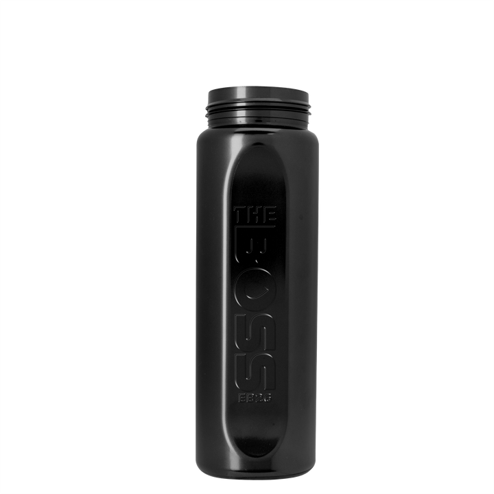 Boss Embossed RPET Bottle with Grip Lid - 26 oz.