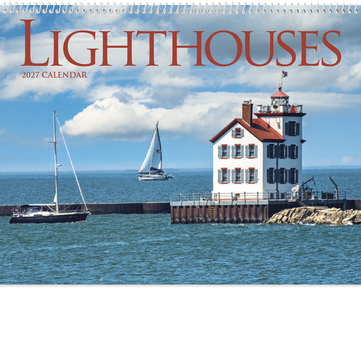 Triumph® Calendars Lighthouses Calendar
