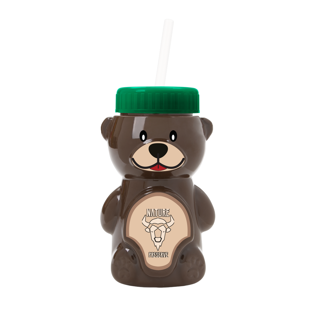 Cubbie RPET Bottle with Straw Lid - 20 oz.