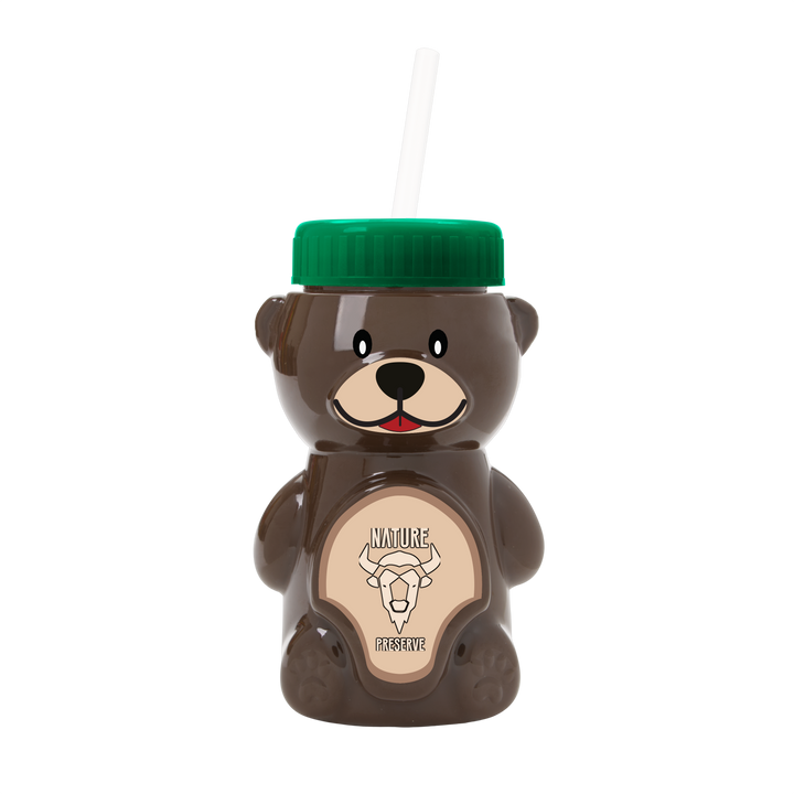 Cubbie RPET Bottle with Straw Lid - 20 oz.
