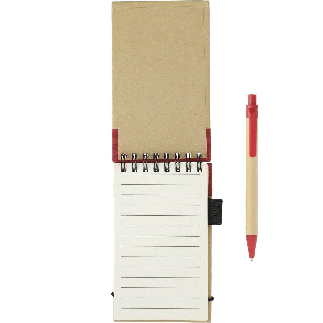 FSC® Mix 5" x 3" Recycled Jotter with Pen