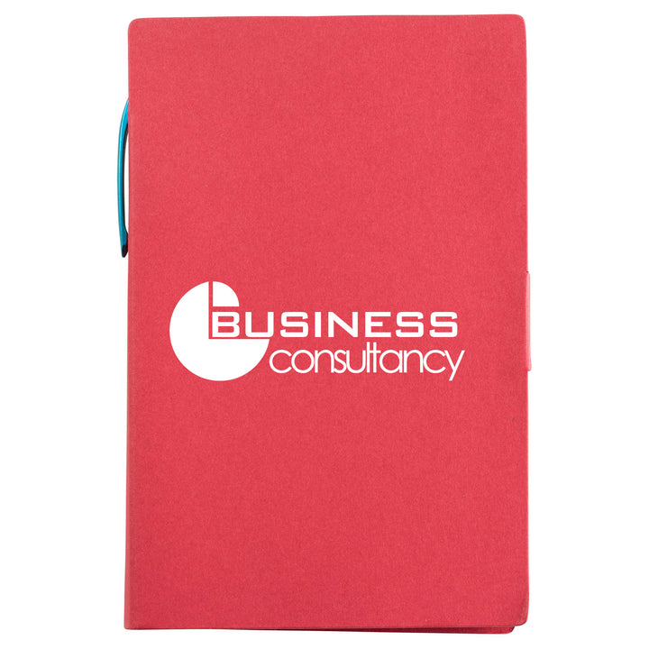 Write-Mate 4 x 6  Cardboard Memo Book with Pen - Unlined