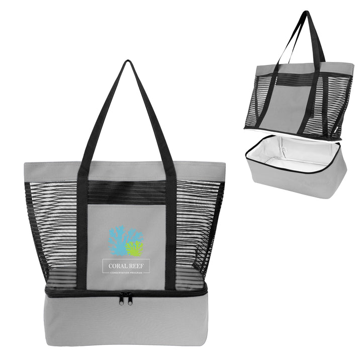 Marley rPET Mesh Tote Bag With Cooler