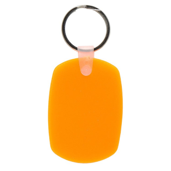 Soft Squeezable Key Tag (Oval)