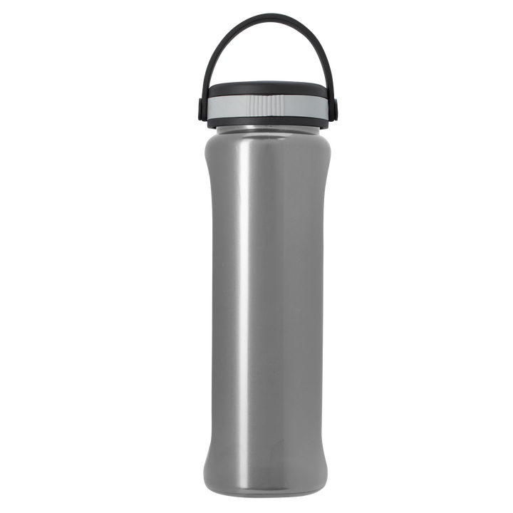 Boss Embossed RPET Bottle with Grip Lid - 26 oz.