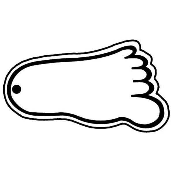 Foot Key Tag - Spot Color
