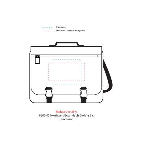 Northwest Expandable Messenger Bag