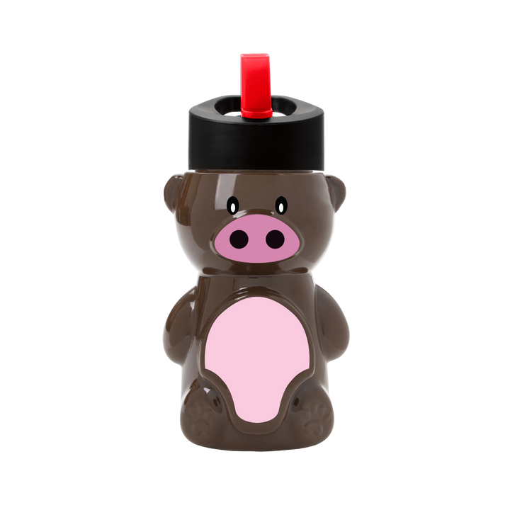 Cubbie RPET Bottle with Flip-Straw Lid - 20 oz.