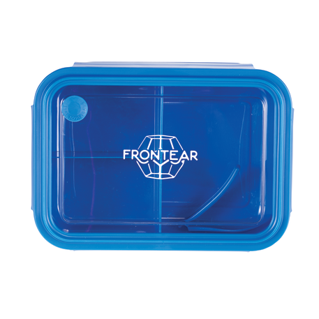 Three Compartment Food Storage Bento Box