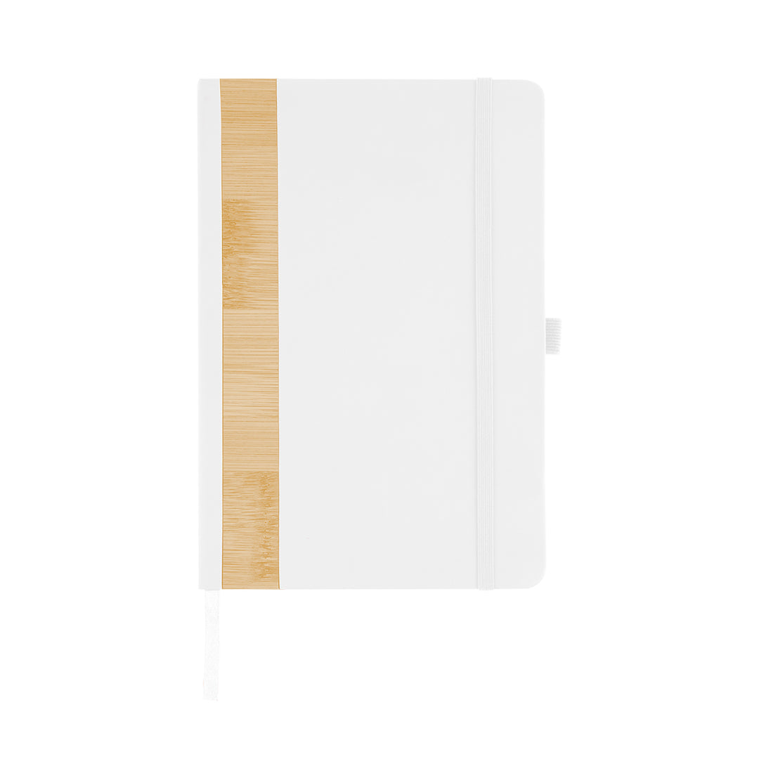 Recycled PU And Bamboo Accent Journal