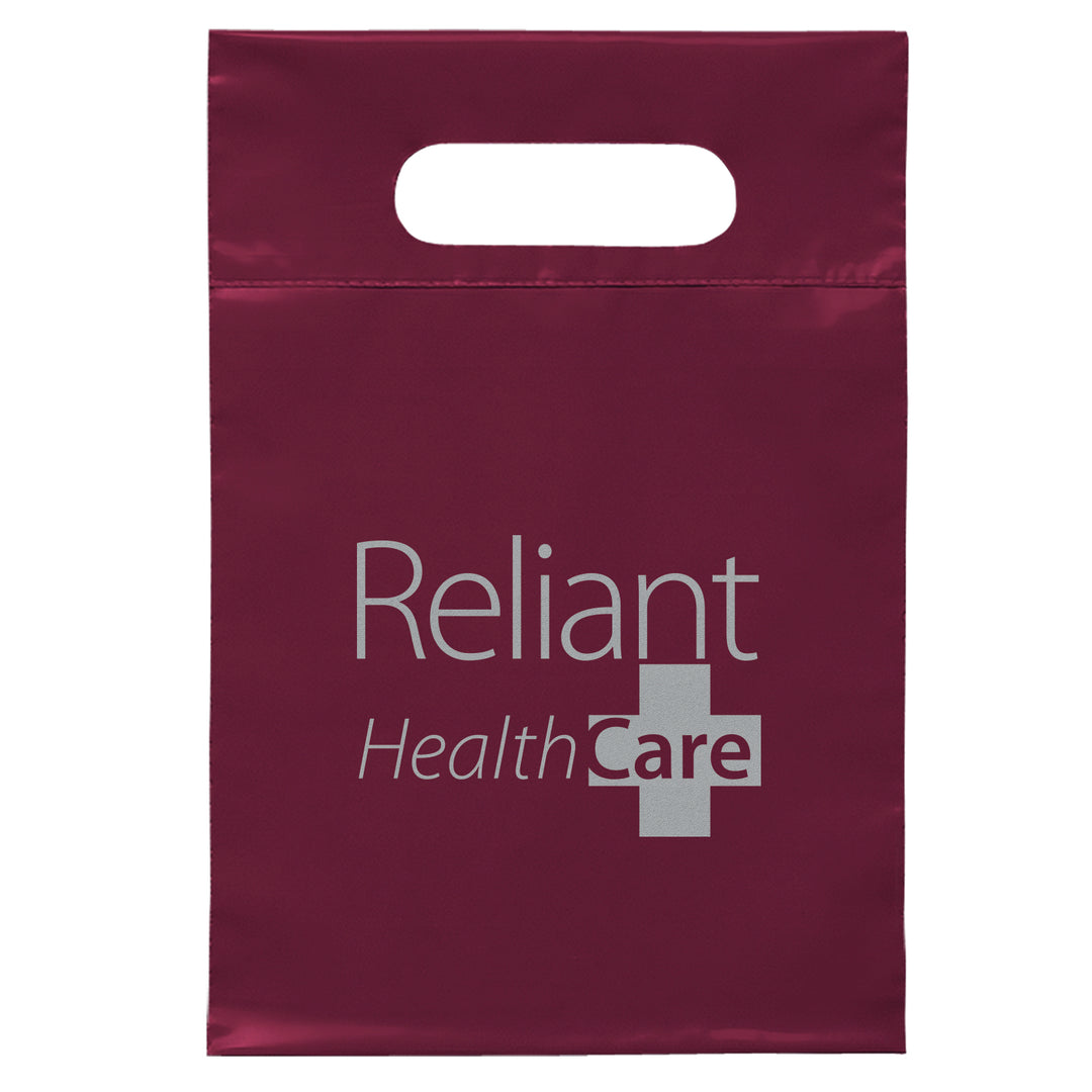 Die Cut Handle Bag - 7W x 10 1/2H - Flexo Ink Print