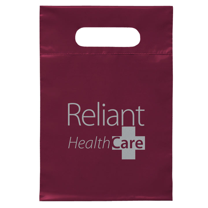 Die Cut Handle Bag - 7W x 10 1/2H - Flexo Ink Print
